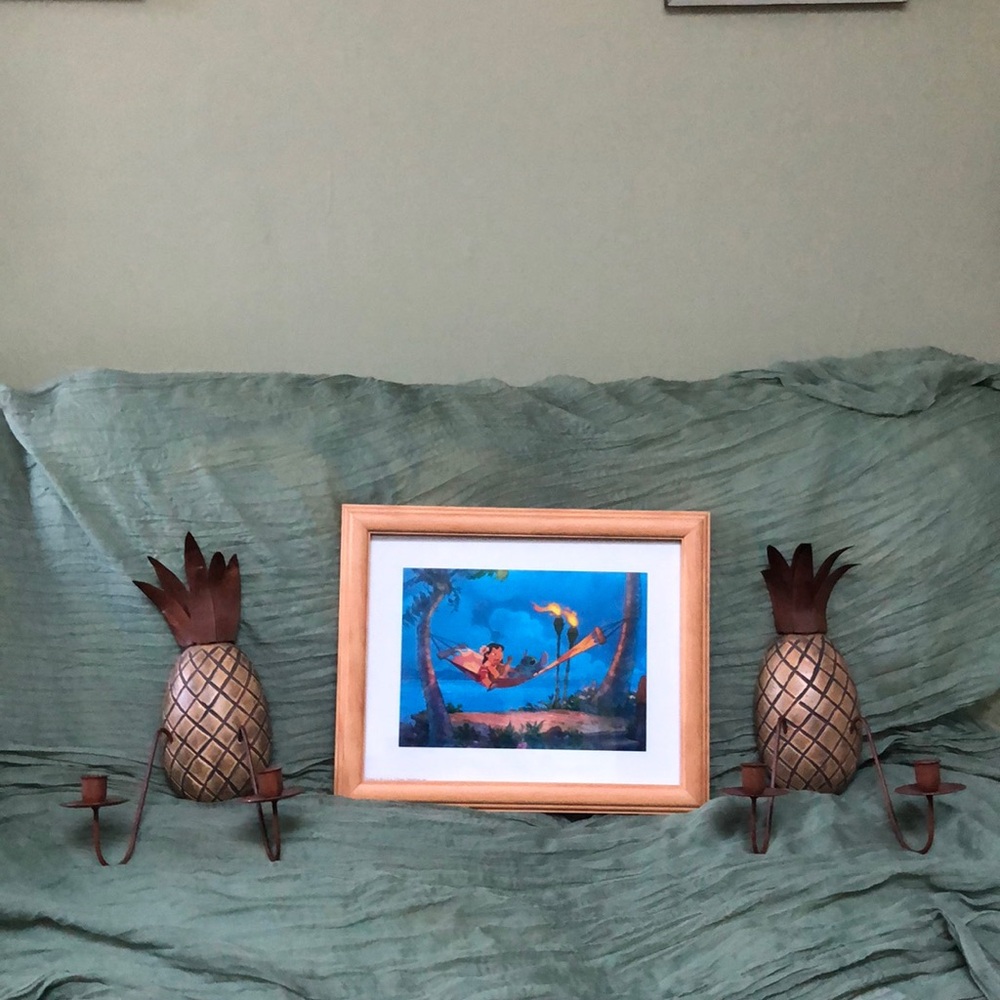 Vintage Pineapple Wall Sconces